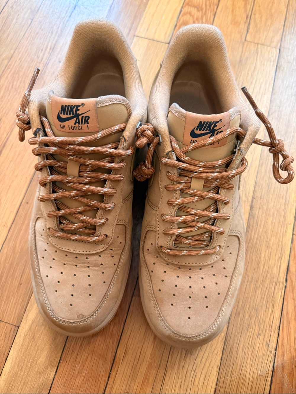 Nike Air Force 1 Men’s Tan Suede Sneakers